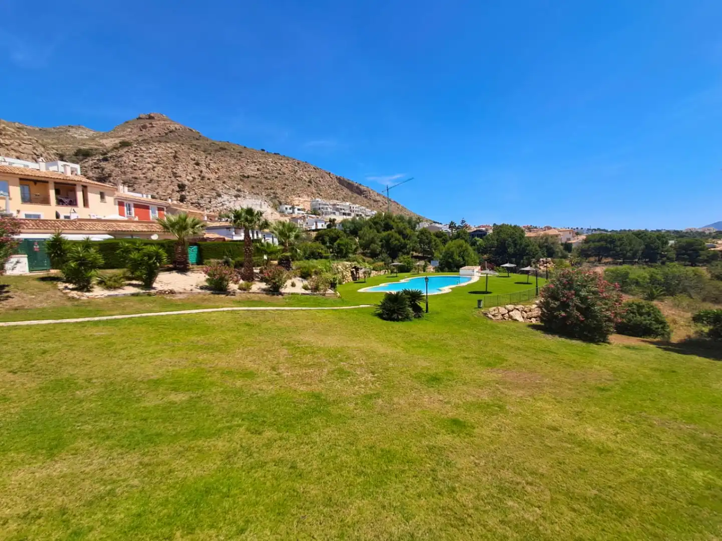 Jardí de Finca rústica en venda en Finestrat amb Aire condicionat, Calefacció i Terrassa