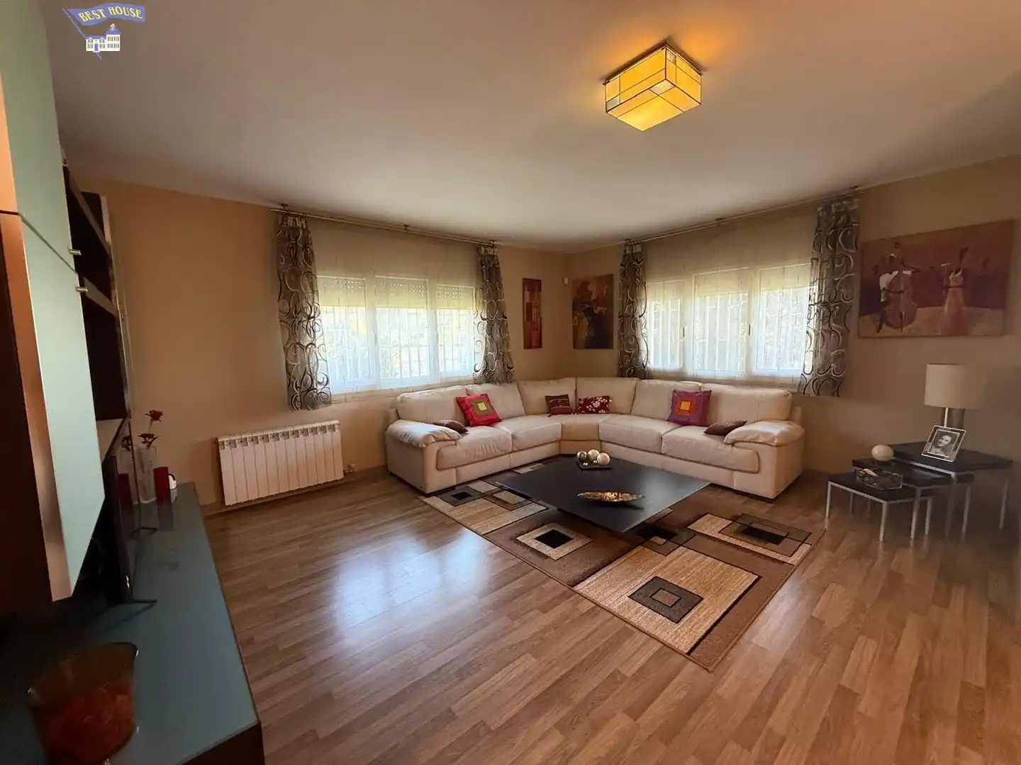 Sala de estar de Casa o chalet en venta en Caldes de Montbui con Aire acondicionado, Calefacción y Jardín privado