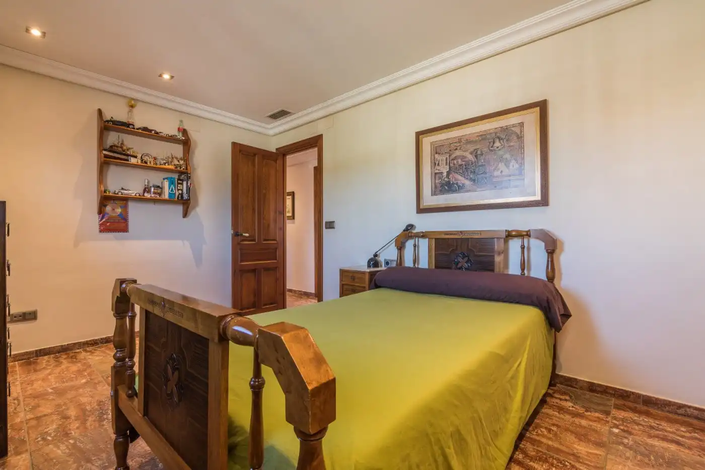 Bedroom of Houses for sale in Elche / Elx  with Air Conditioner, Private garden and Terrace