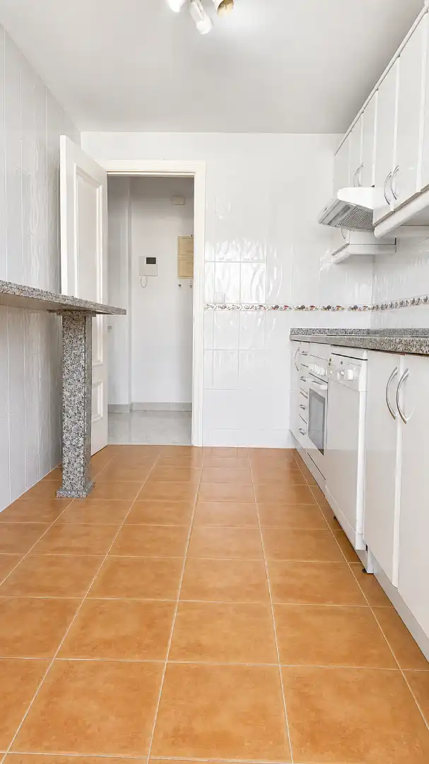 Cocina de Apartamento en venta en Mijas con Aire acondicionado, Terraza y Trastero