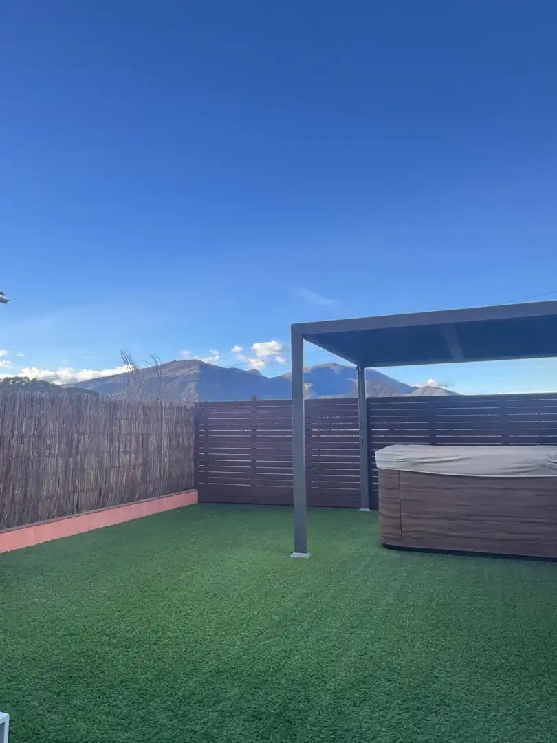 Terrassa de Casa adosada en venda en Gualba amb Aire condicionat, Calefacció i Jardí privat
