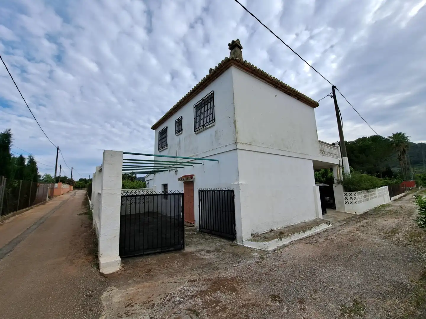 Vista exterior de Casa o chalet en venta en Alzira con Jardín privado, Terraza y Trastero
