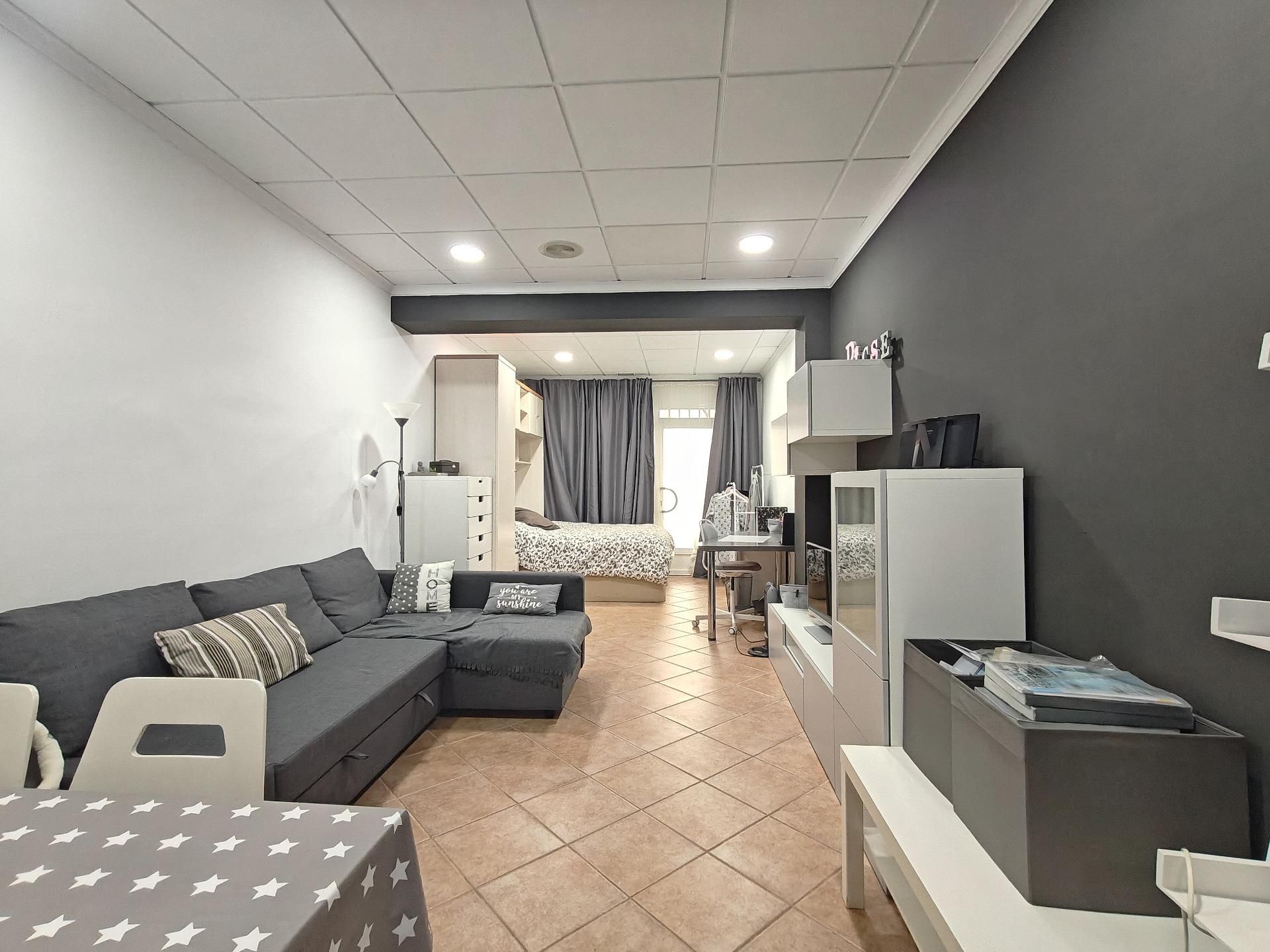 Sala de estar de Casa adosada en venta en Carcaixent con Aire acondicionado y Calefacción