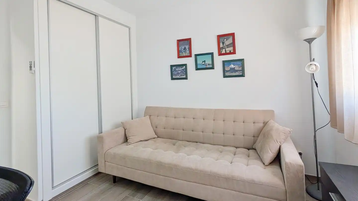 Wohnzimmer von Wohnung zum Verkauf in Santa Pola mit Klimaanlage, Terrasse und Möbliert