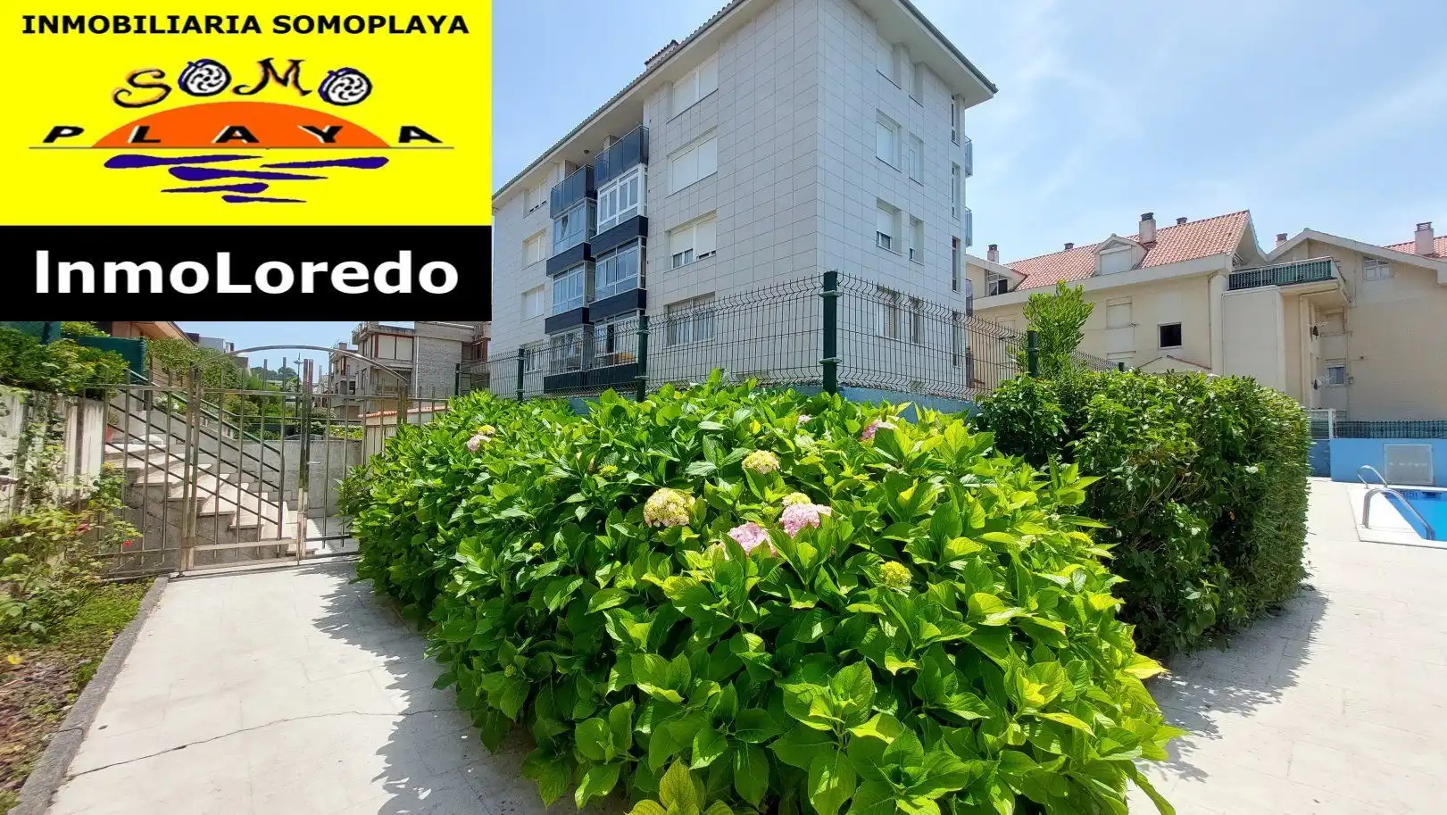 Außenansicht von Wohnung zur Miete in Ribamontán al Mar mit Terrasse, Möbliert und Gemeinschaftspool