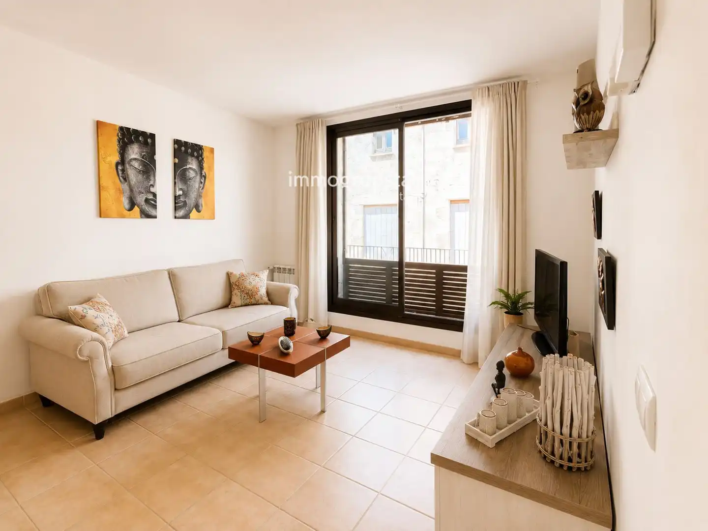 Wohnzimmer von Wohnung zum Verkauf in Calonge i Sant Antoni mit Heizung und Möbliert