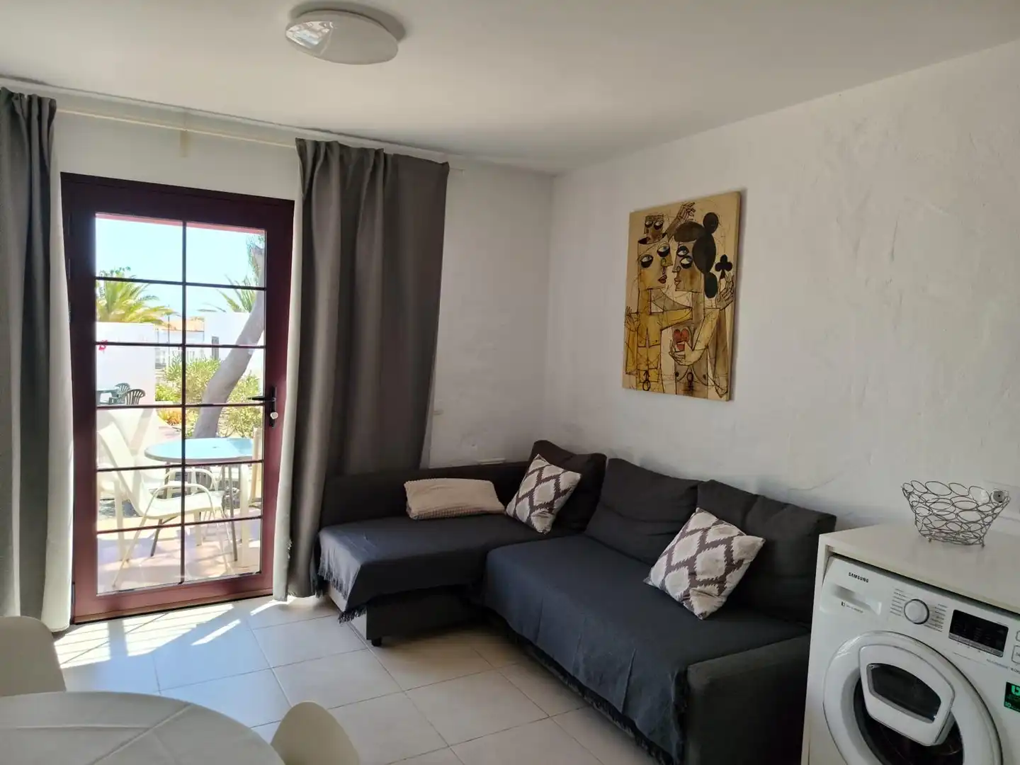 Sala d'estar de Pis en venda en Antigua amb Aire condicionat, Terrassa i Moblat
