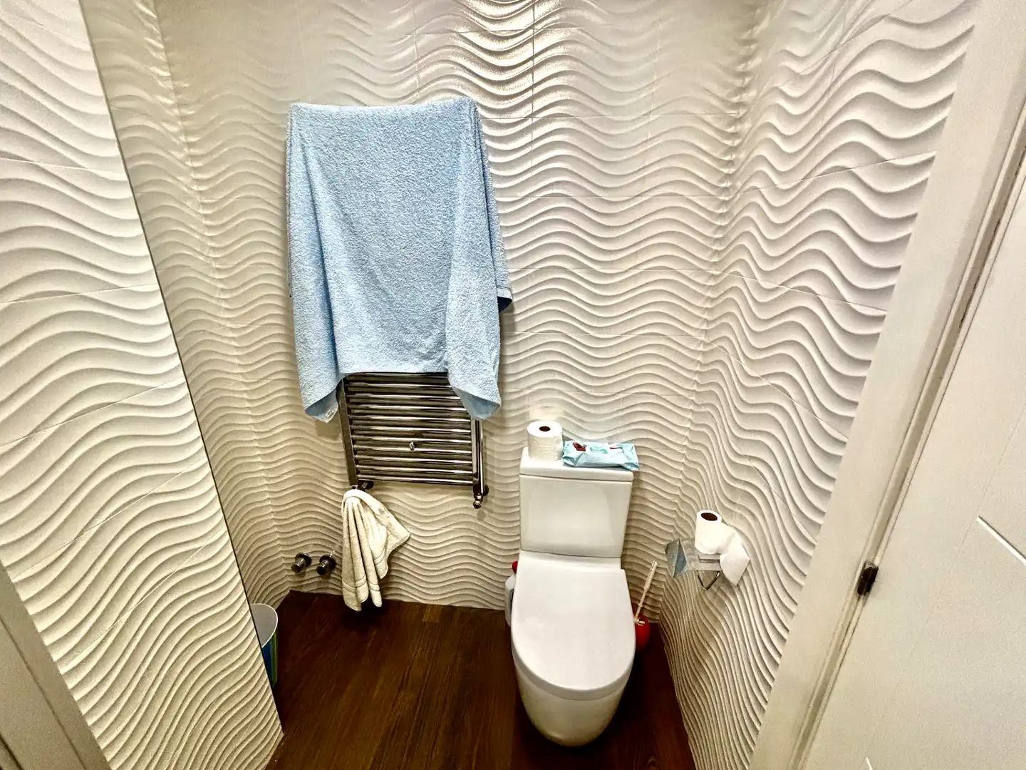 Badezimmer von Maisonette zum Verkauf in Lugo mit Heizung, Parkett und Terrasse