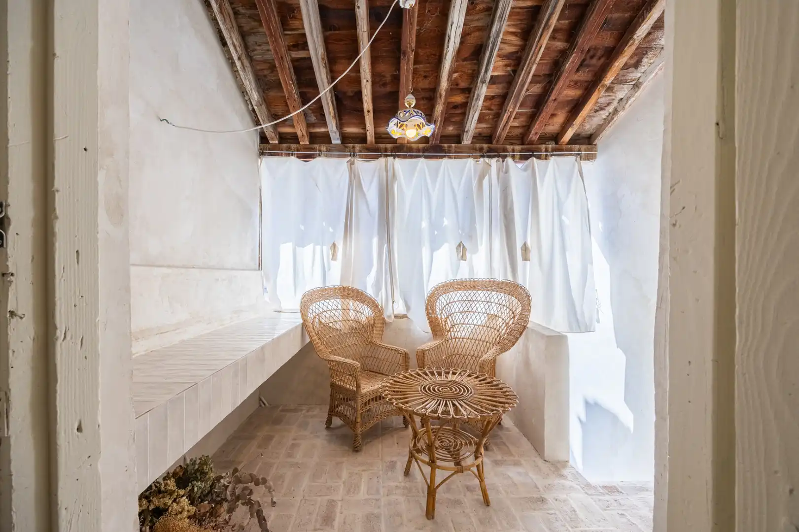 Terraza de Casa o chalet en venta en El Puente del Arzobispo con Aire acondicionado, Calefacción y Jardín privado
