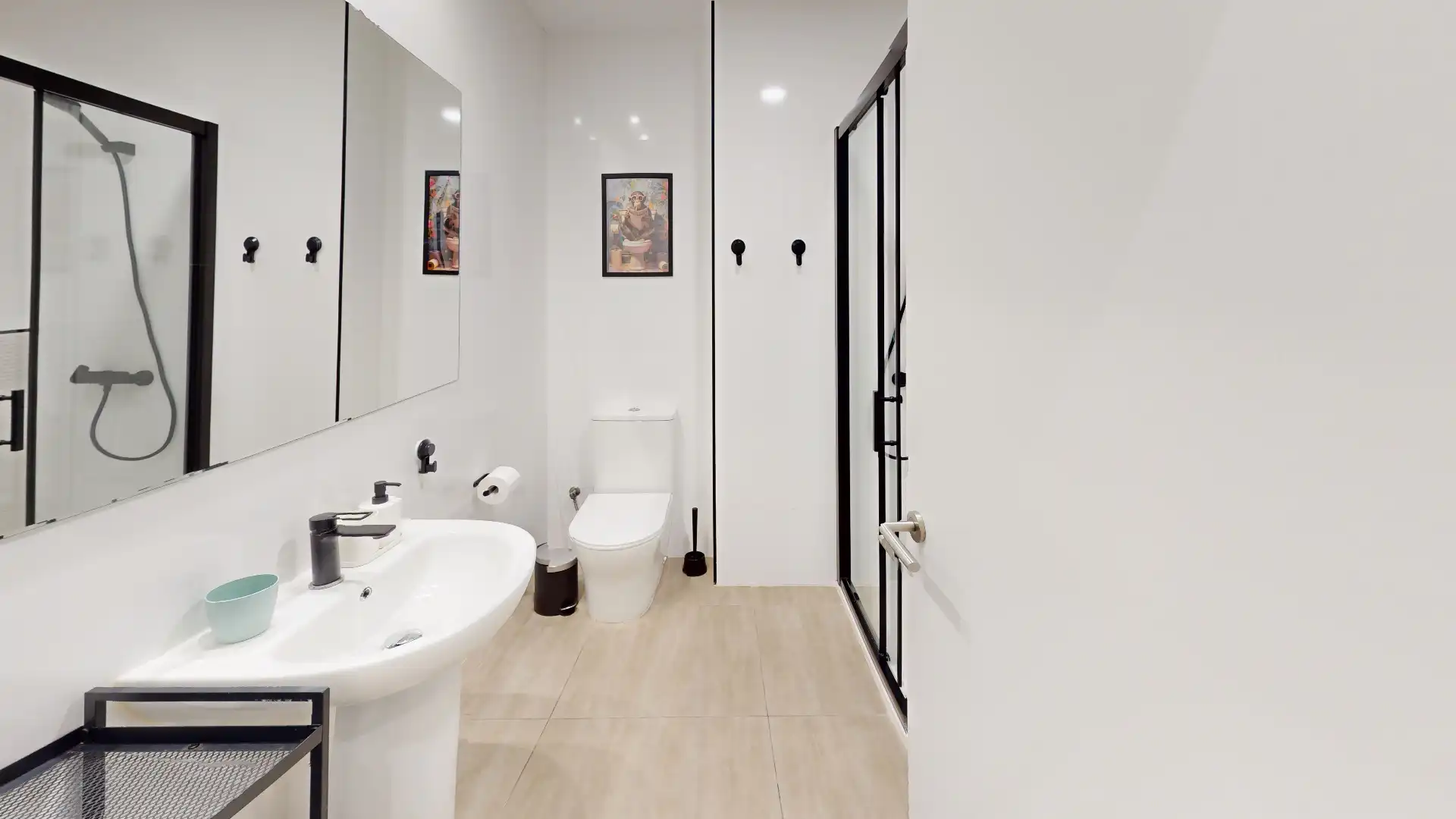 Badezimmer von Erdgeschoss zum Verkauf in Alicante / Alacant mit Möbliert