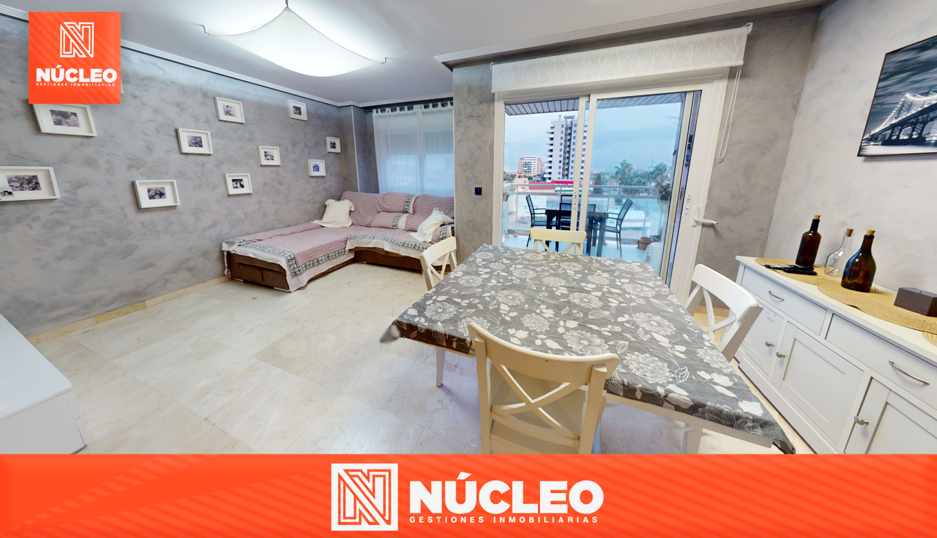 Bedroom of Flat for sale in El Campello  with Air Conditioner, Terrace and Furnished