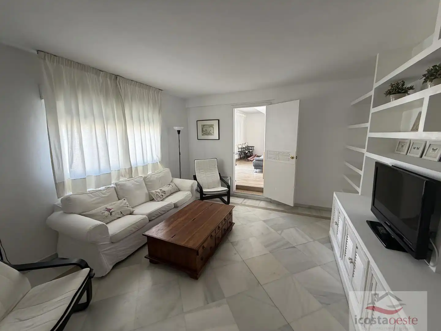 Wohnzimmer von Dachboden zum Verkauf in Cádiz mit Klimaanlage, Heizung und Terrasse