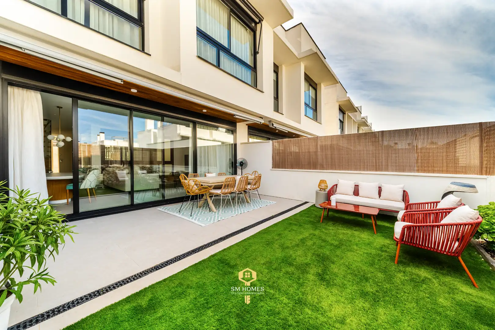 Terrace of Detached homes for rent in Madrid  with Heating, Private garden and Terrace