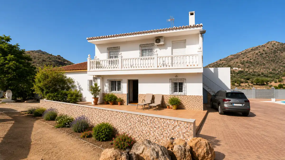 Vista exterior de Finca rústica en venta en Málaga con Aire acondicionado y Calefacción