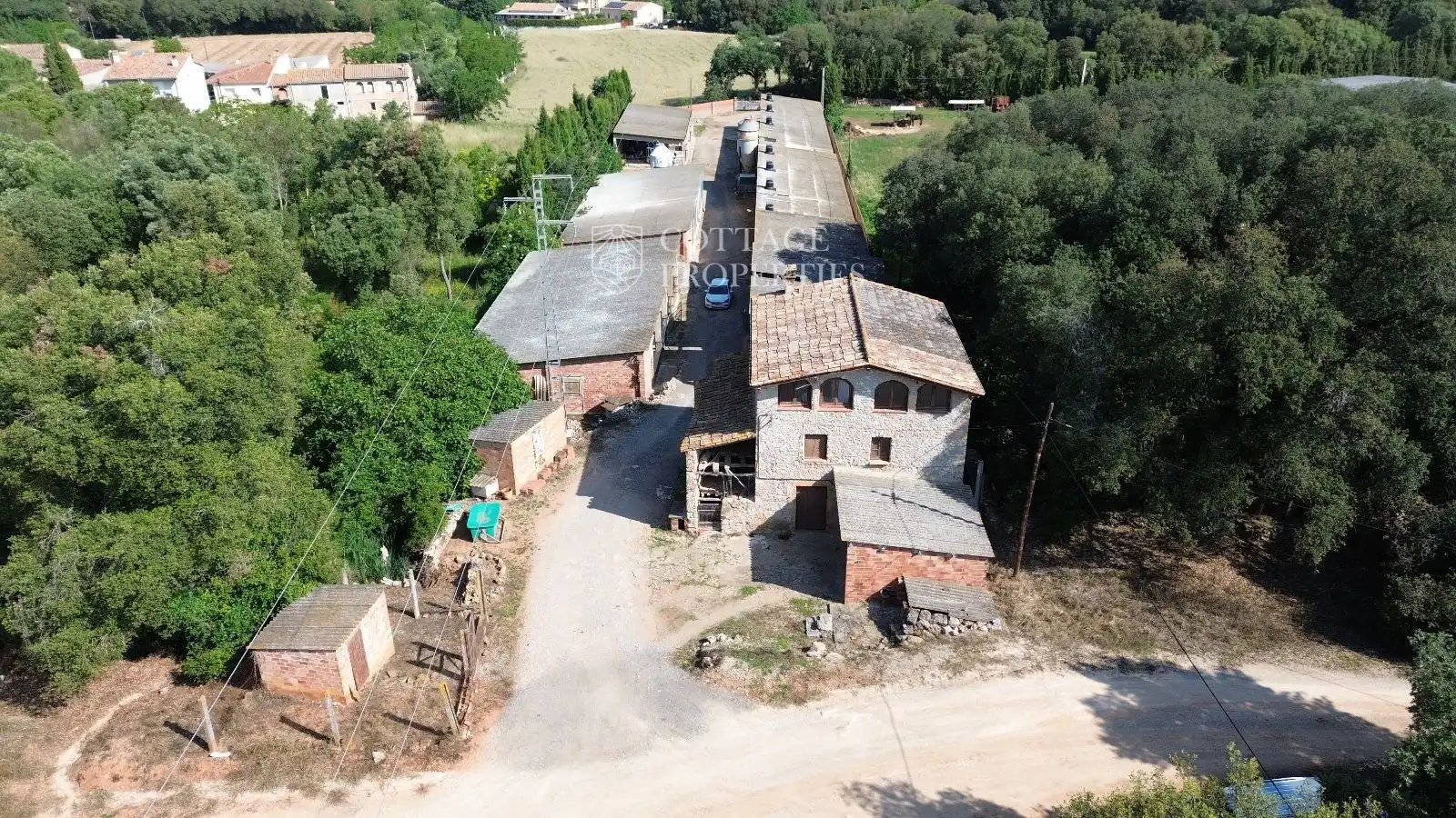 Vista exterior de Finca rústica en venta en Serinyà