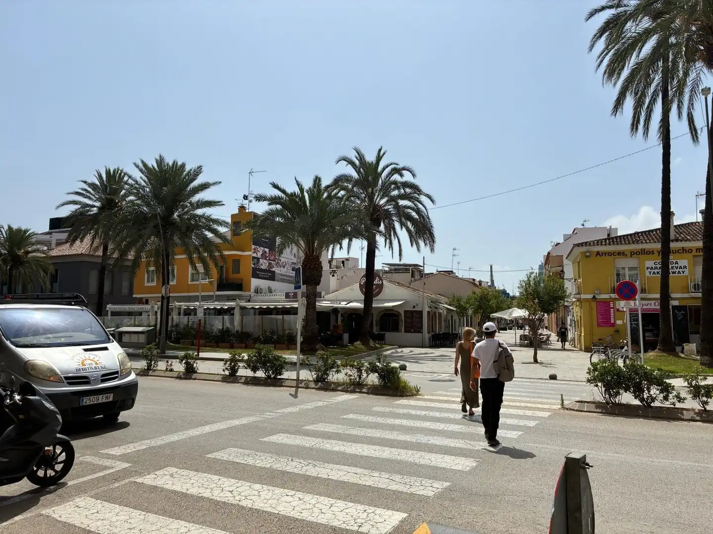 Exterior view of Commercial properties for sale in Dénia  with Air Conditioner