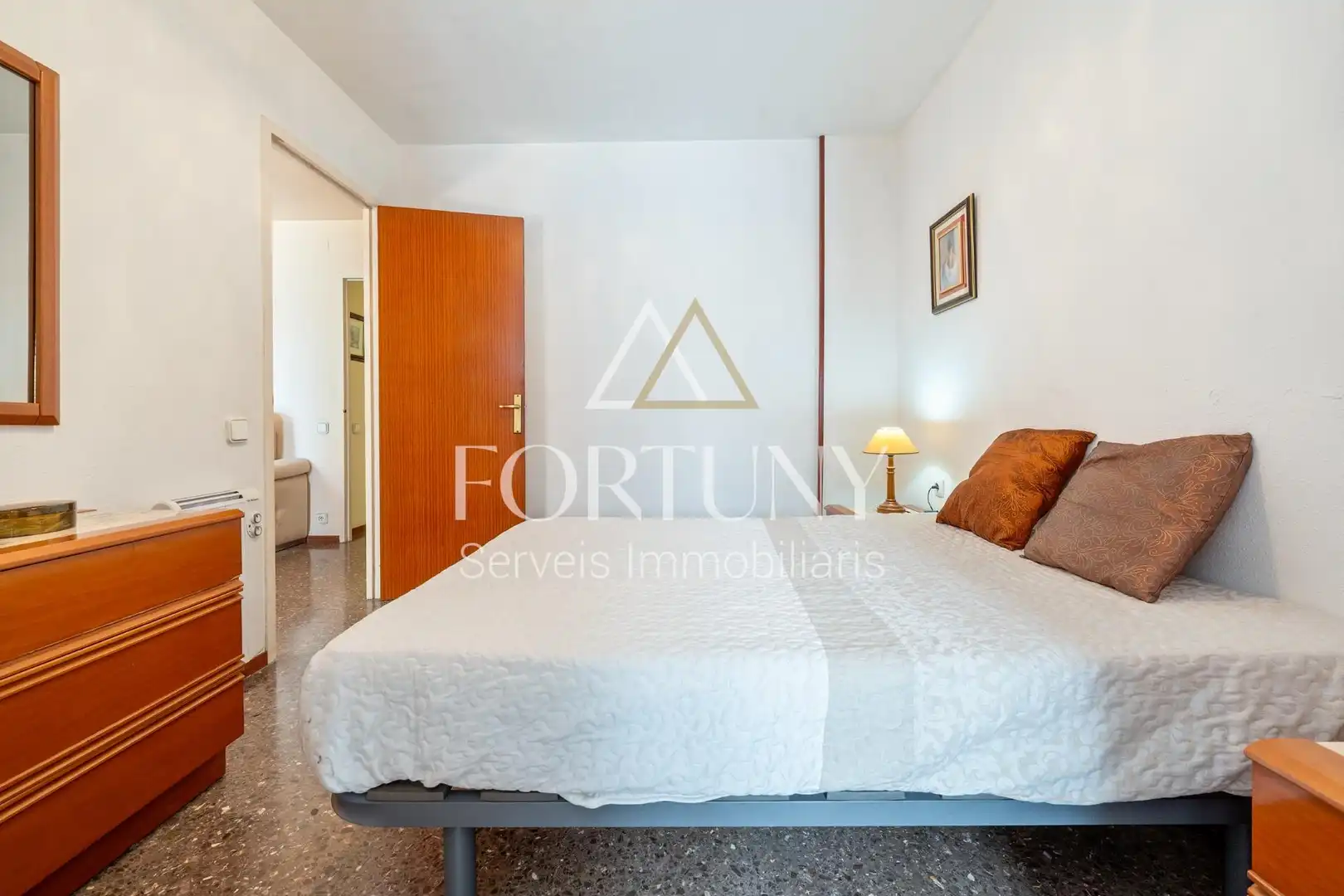 Schlafzimmer von Wohnung zum Verkauf in Reus mit Klimaanlage und Balkon