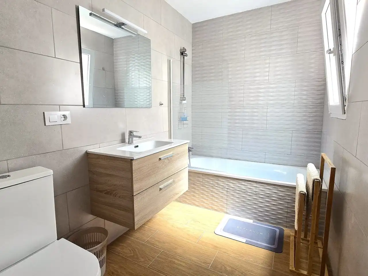 Bathroom of Houses for sale in Mojácar  with Air Conditioner, Terrace and Swimming Pool