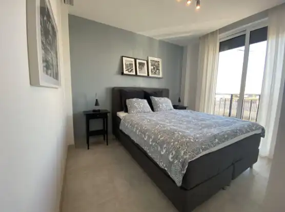 Schlafzimmer von Maisonette zum Verkauf in Mijas mit Klimaanlage, Terrasse und Möbliert