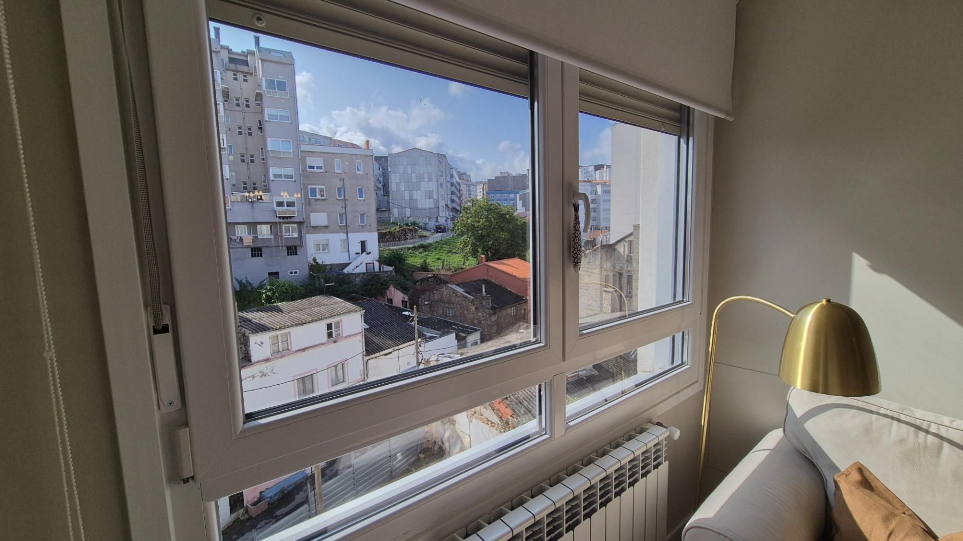 Terrasse von Wohnungen miete in A Coruña Capital  mit Heizung
