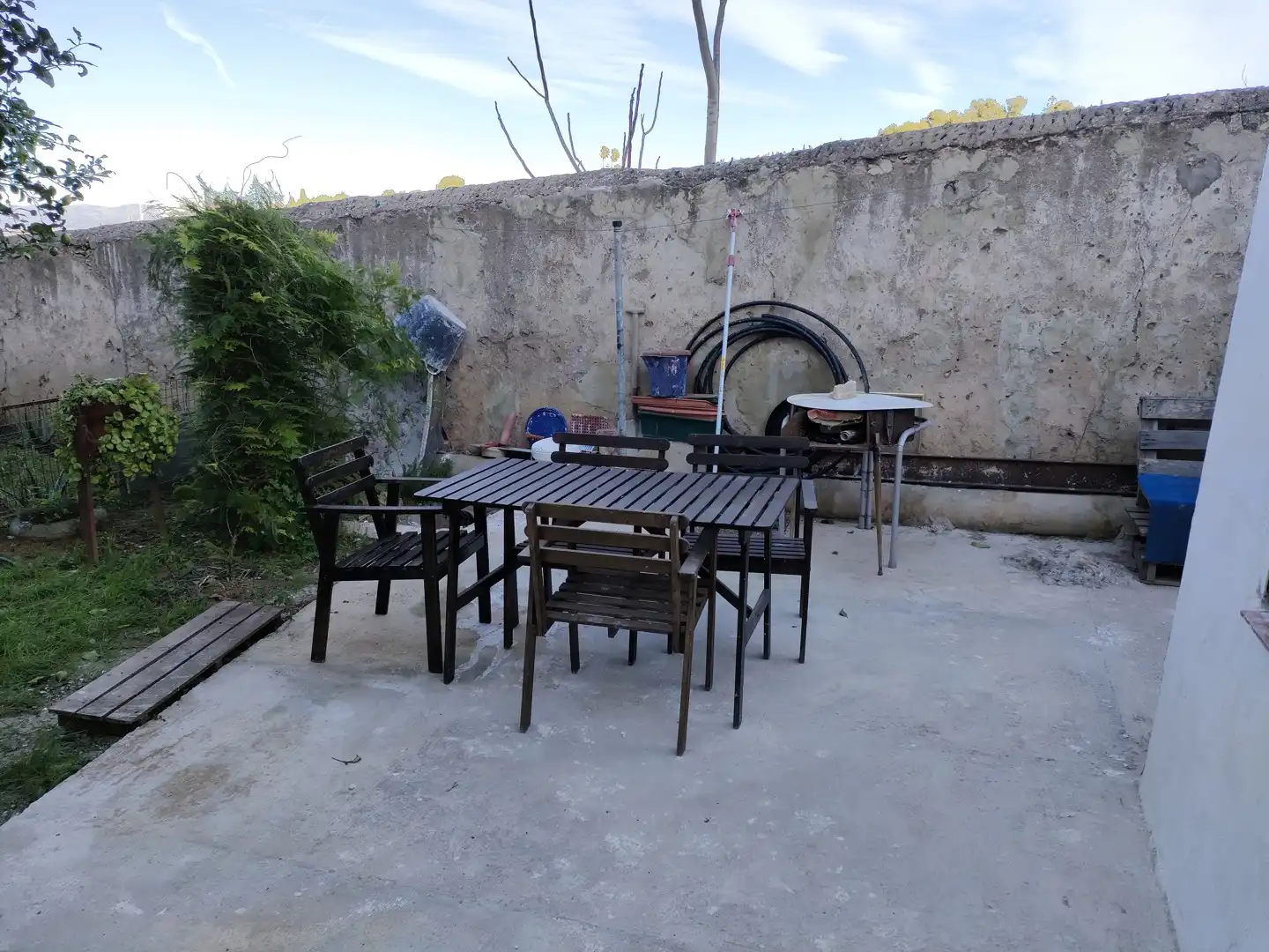 Terrassa de Casa adosada en venda en Alzira amb Terrassa, Traster i Moblat