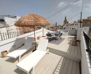 Terrace of Apartment to rent in  Valencia Capital  with Air Conditioner and Balcony