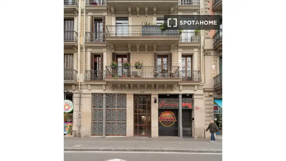 Exterior view of Flat for share in Eixample
