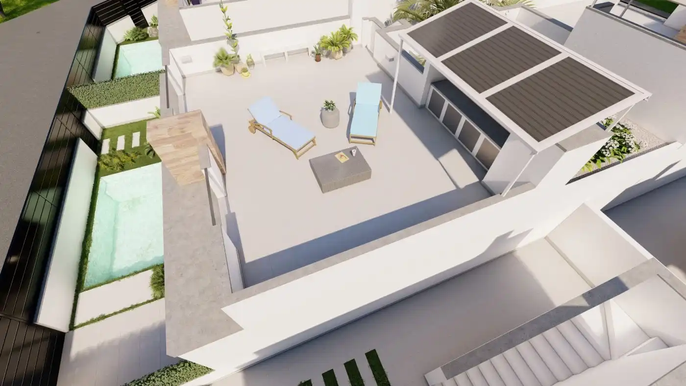 Casa adosada en venta en Roldán