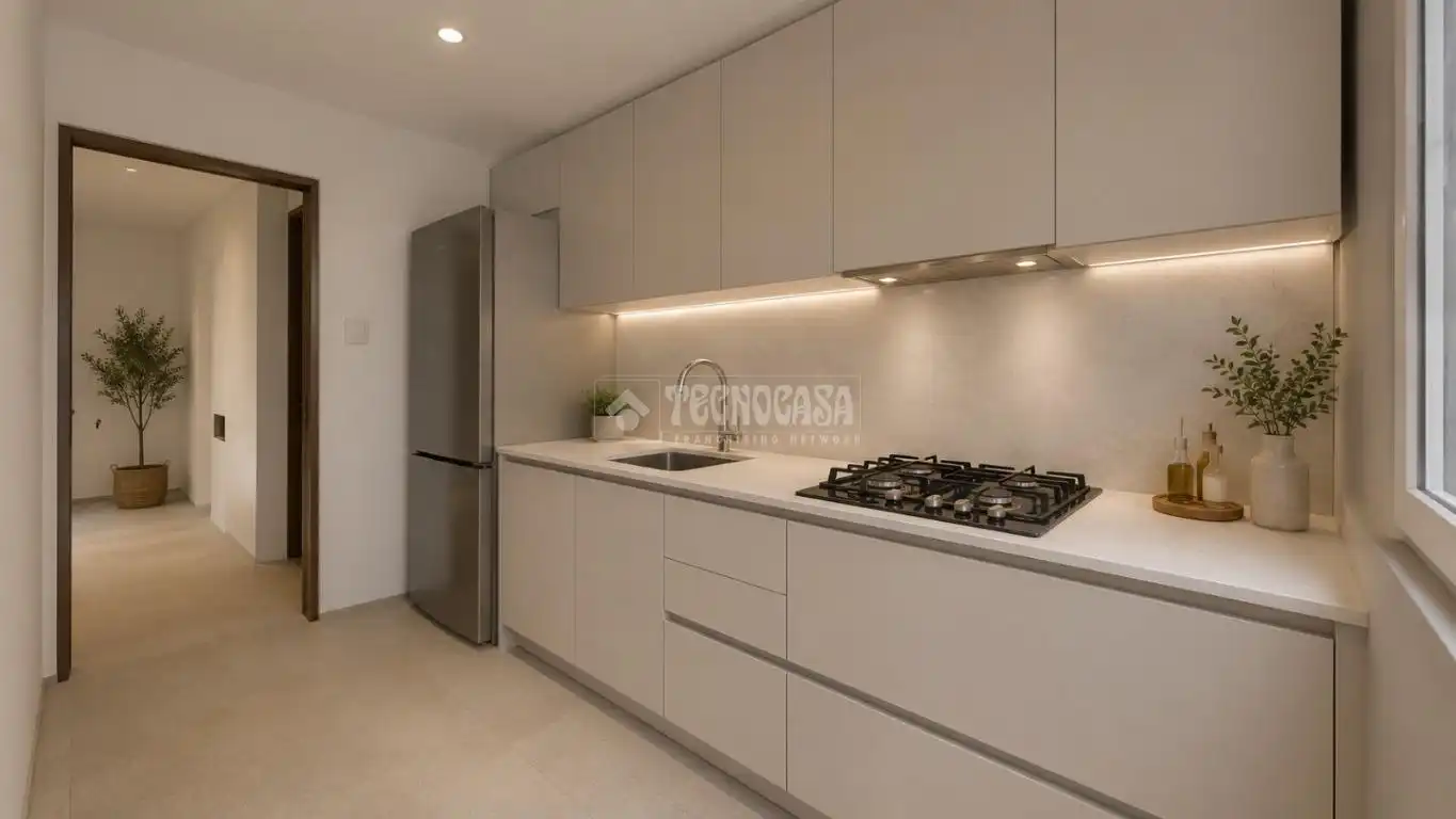 Kitchen of Flat for sale in Sabadell  with Heating and Parquet flooring