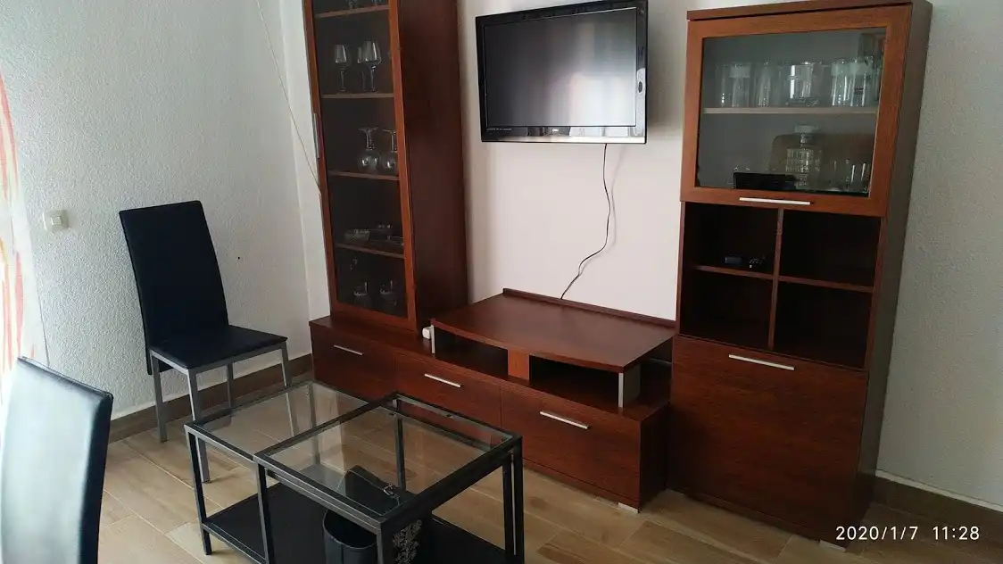 Sala de estar de Piso de alquiler en Linares con Aire acondicionado, Calefacción y Amueblado