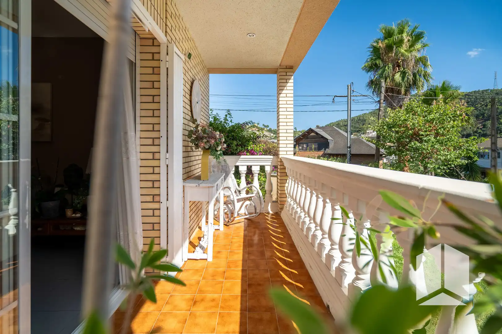 Balcony of Houses for sale in Sant Vicenç Dels Horts  with Storage room and Swimming Pool