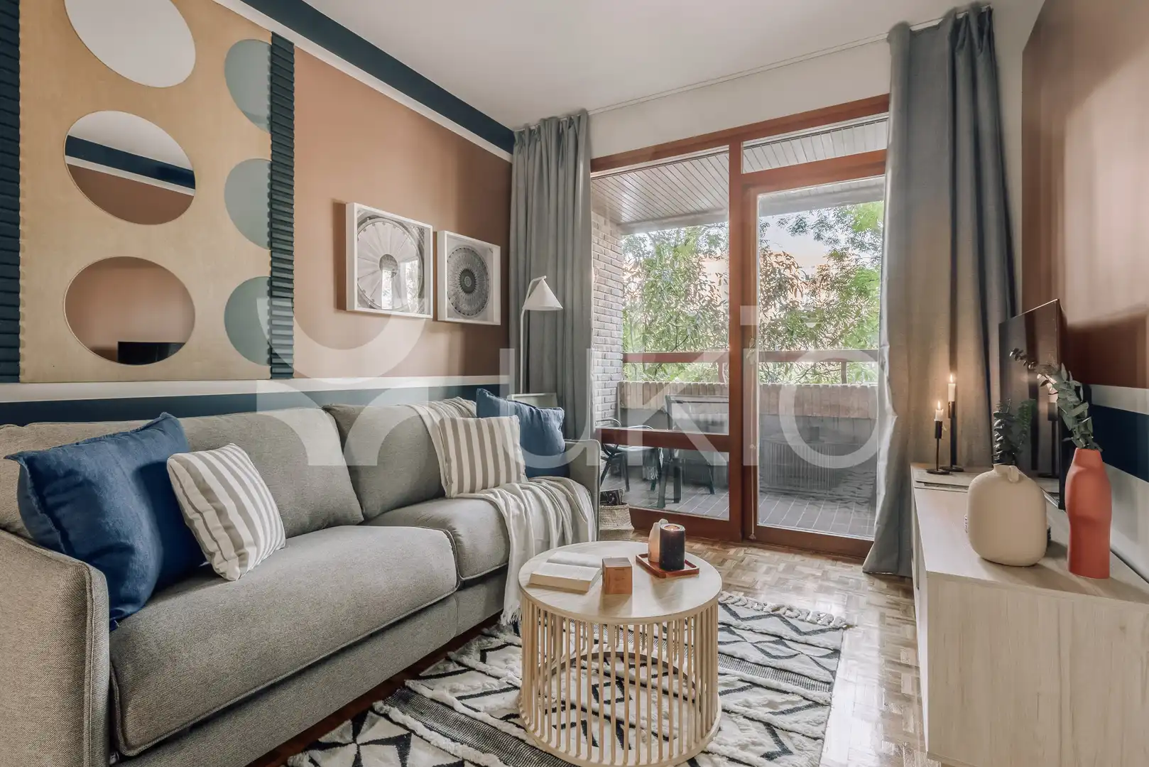 Living room of Apartments for rent in Madrid  with Air Conditioner, Heating and Terrace