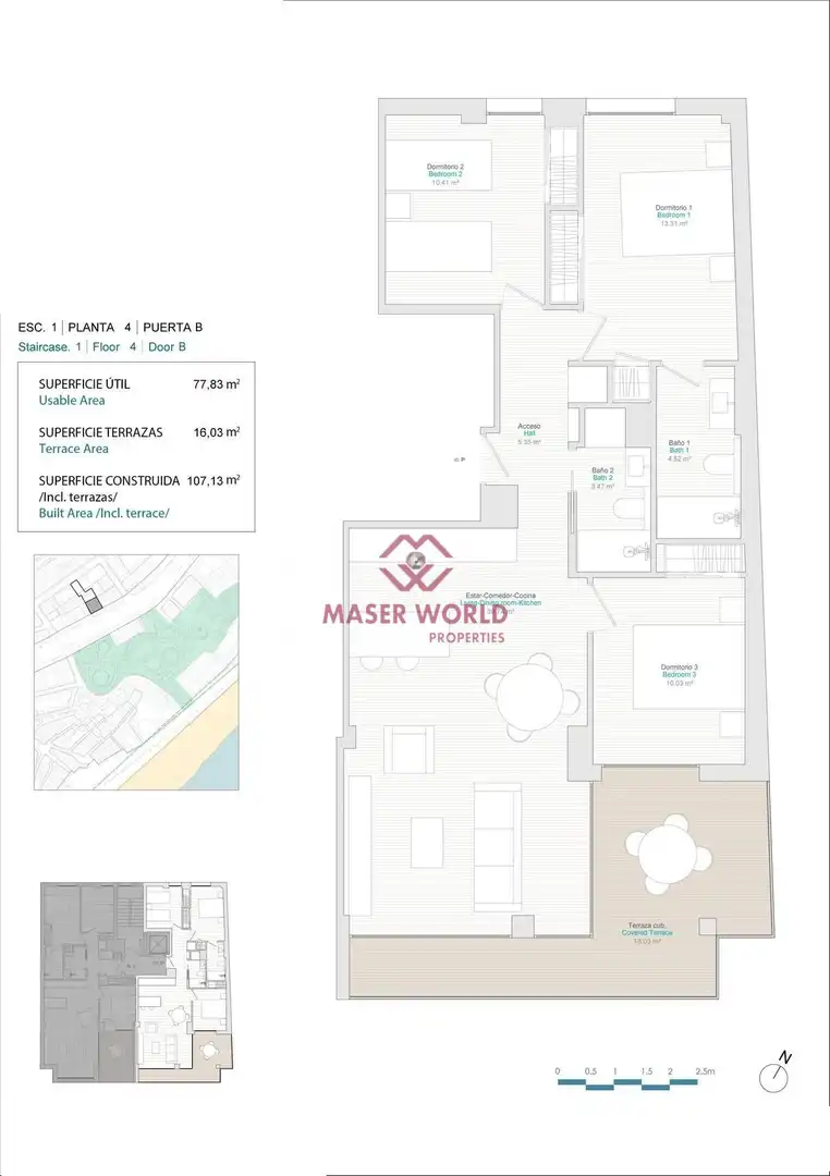 Apartment mit Aufzug zum Verkauf in Centro Urbano, imagen 6