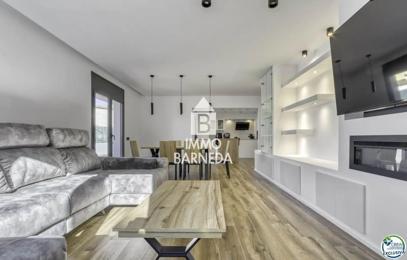 Living room of Houses for sale in Cistella  with Air Conditioner, Heating and Swimming Pool