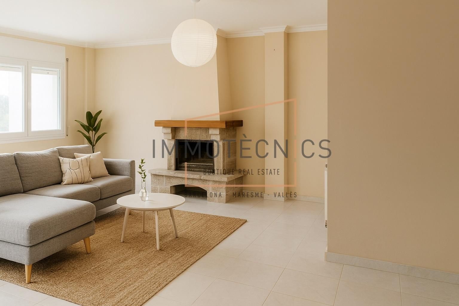 Sala d'estar de Àtic en venda en Canet de Mar amb Aire condicionat, Calefacció i Terrassa