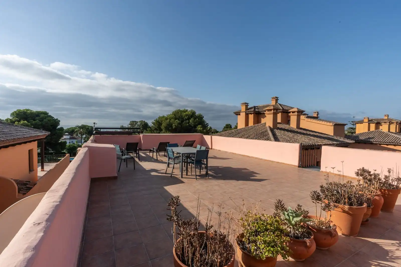 Terraza de Ático en venta en Estepona con Aire acondicionado, Terraza y Amueblado