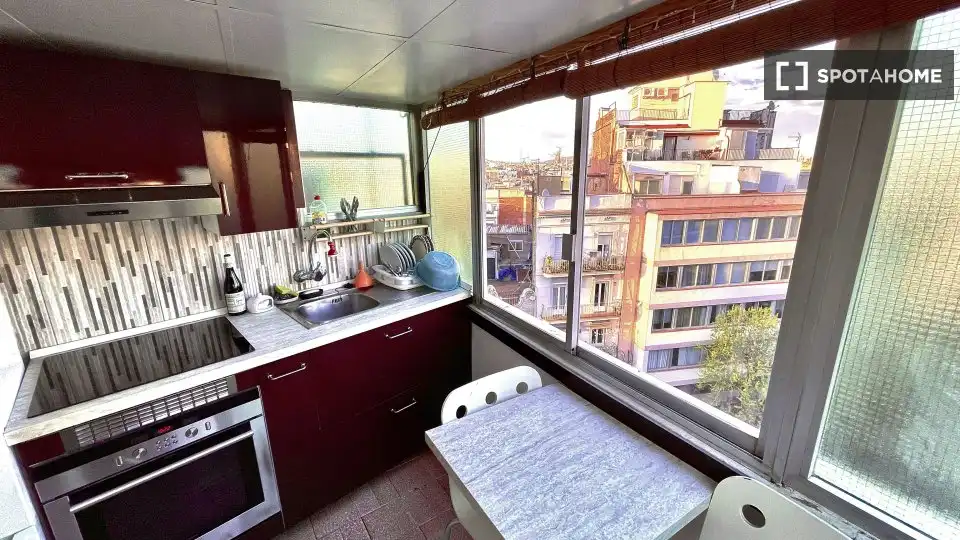 Flat with terrace to rent in Sants - Montjuïc, imagen 14