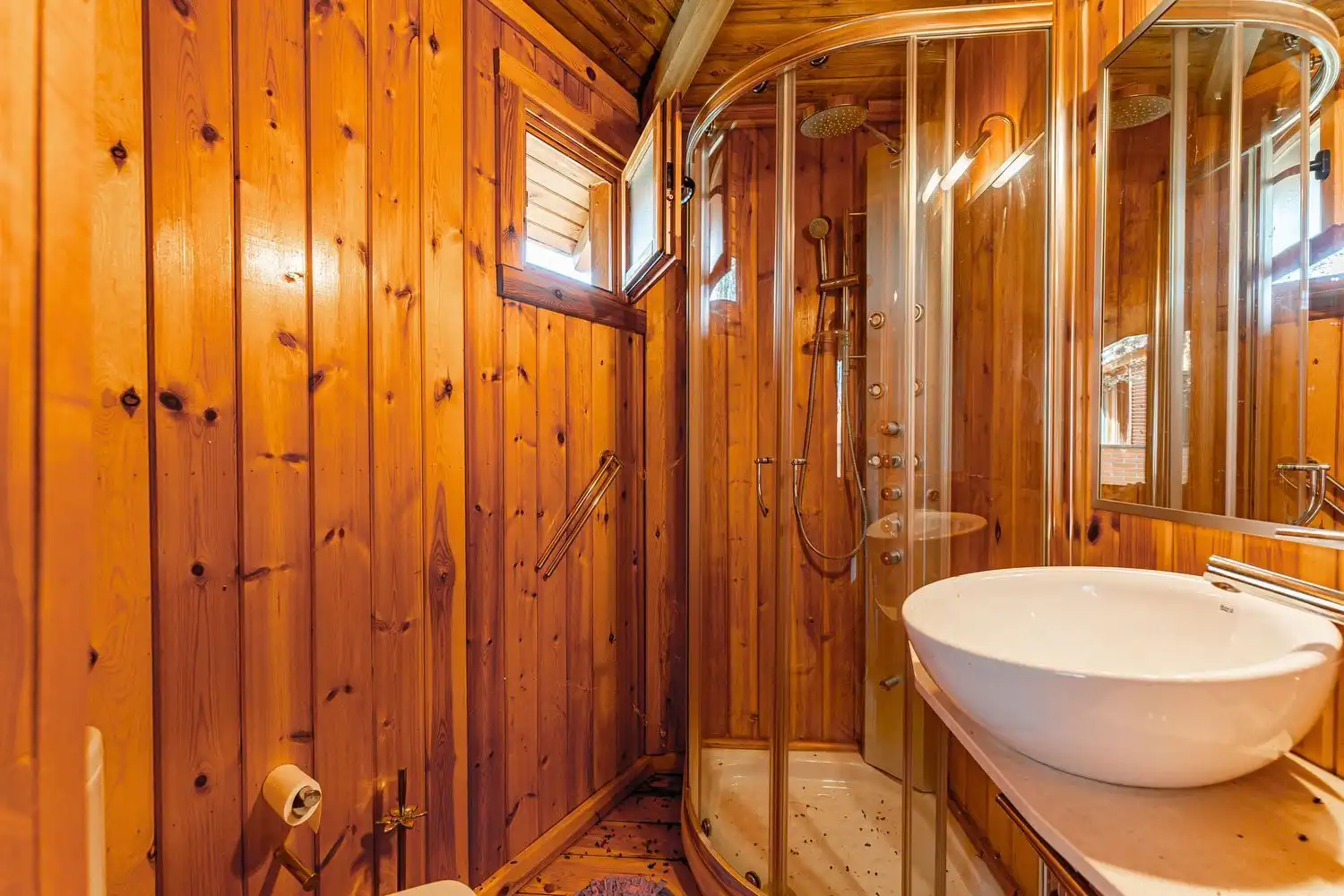 Baño de Casa o chalet en venta en Nuevo Baztán con Aire acondicionado, Jardín privado y Terraza