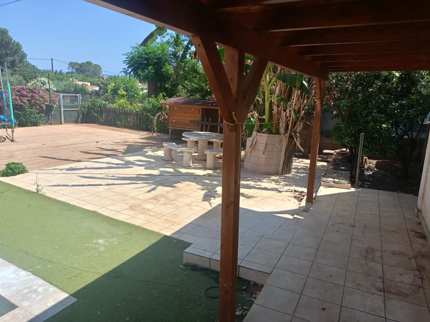 Terrassa de Casa o xalet en venda en Palma de Gandia amb Aire condicionat, Terrassa i Piscina