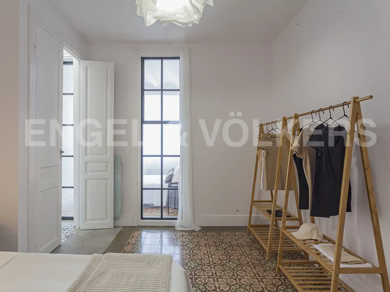 Schlafzimmer von Wohnung zum Verkauf in Barcelona mit Heizung und Balkon