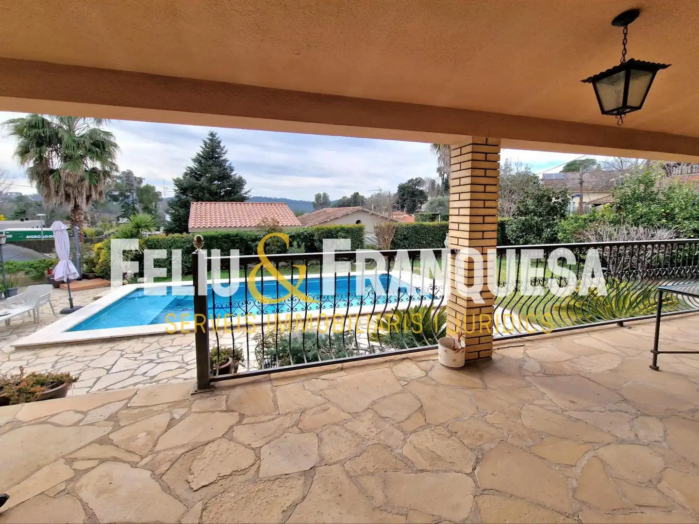 Exterior view of Houses for sale in Sant Cugat del Vallès  with Heating, Private garden and Terrace