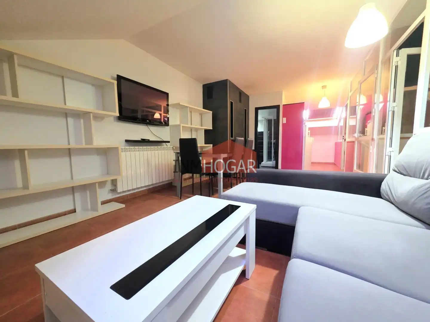 Sala de estar de Casa adosada en venta en Hervencias Altas - El Pinar
