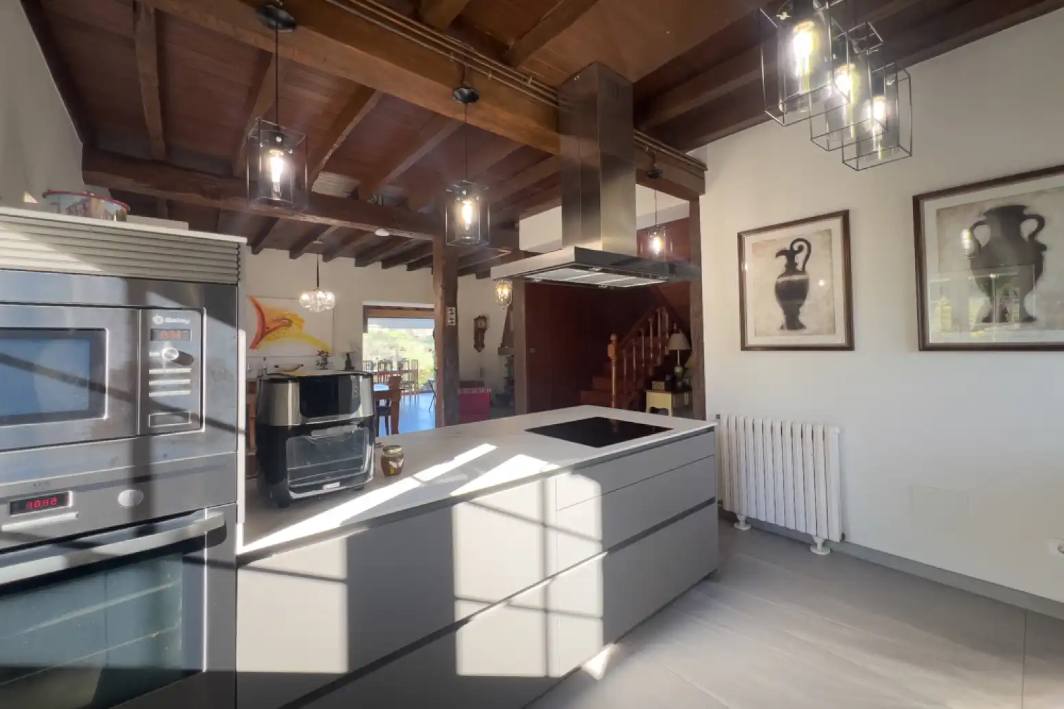Kitchen of Houses for sale in Cartes  with Heating, Parquet flooring and Terrace
