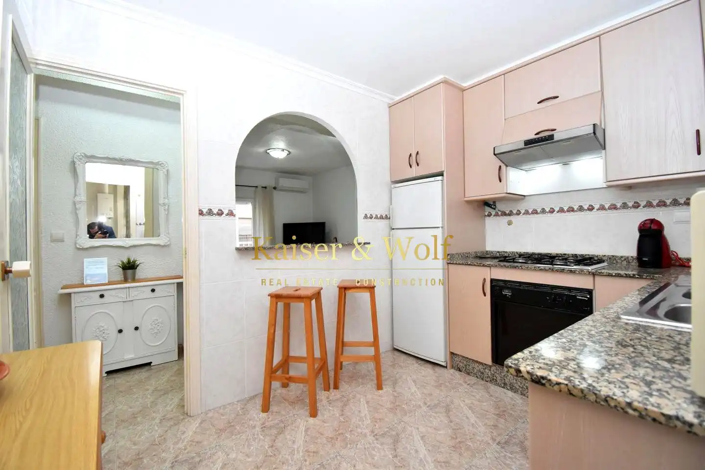Cocina de Piso en venta en Santa Pola con Aire acondicionado y Amueblado