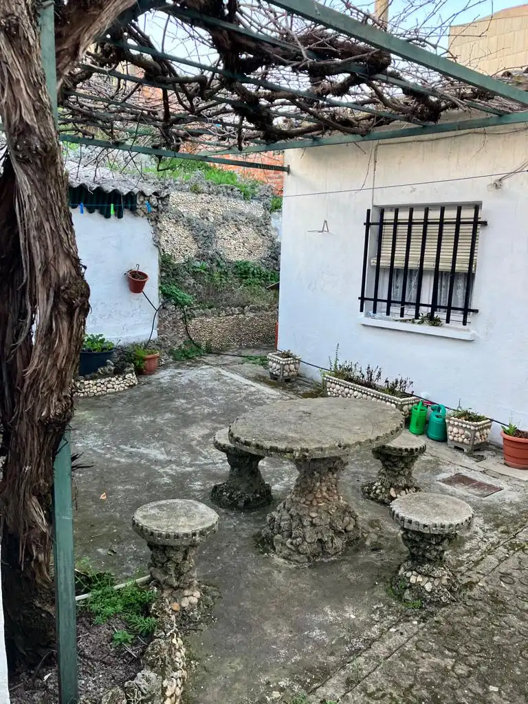 Terrassa de Casa o xalet en venda en Íscar amb Calefacció, Jardí privat i Terrassa
