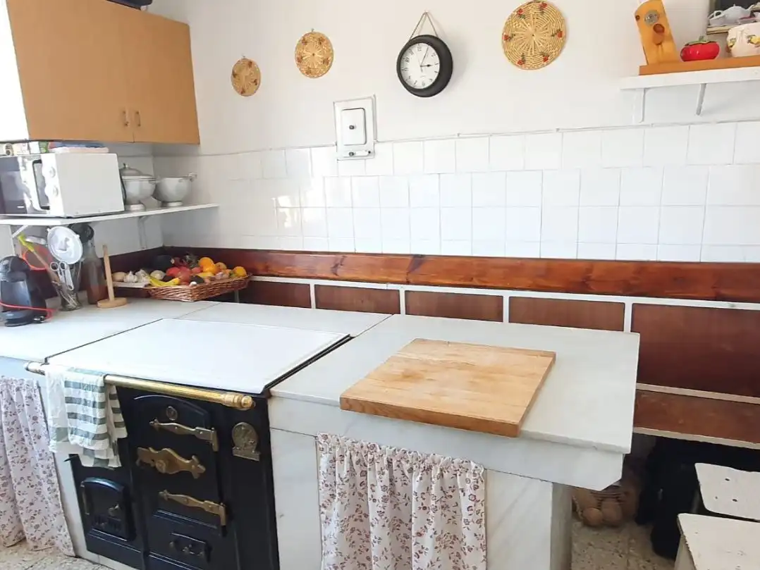 Cocina de Casa o chalet en venta en Sobrado (A Coruña) con Balcón