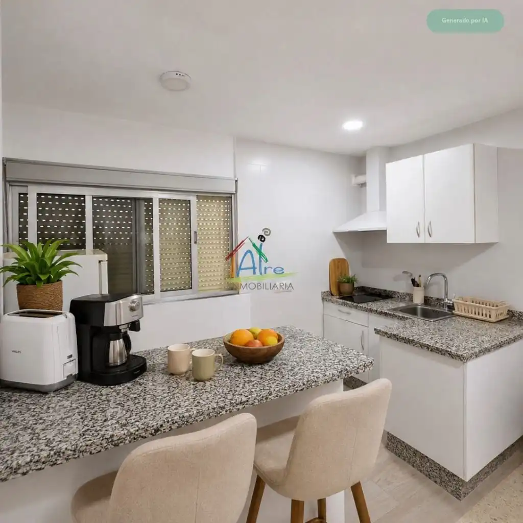 Cuina de Apartament en venda en Almonte amb Moblat i Piscina comunitària