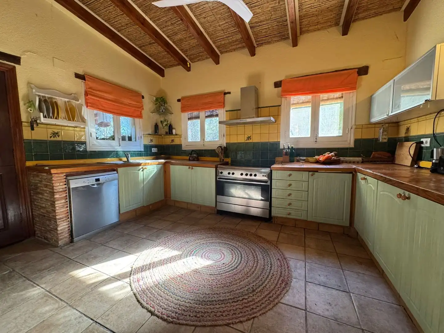 Cocina de Casa o chalet en venta en Castell de Castells con Aire acondicionado, Terraza y Piscina