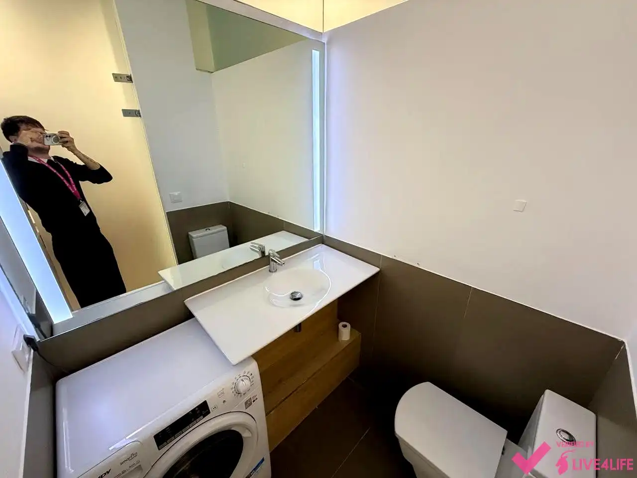 Baño de Planta baja de alquiler en Valencia con Aire acondicionado, Terraza y Amueblado