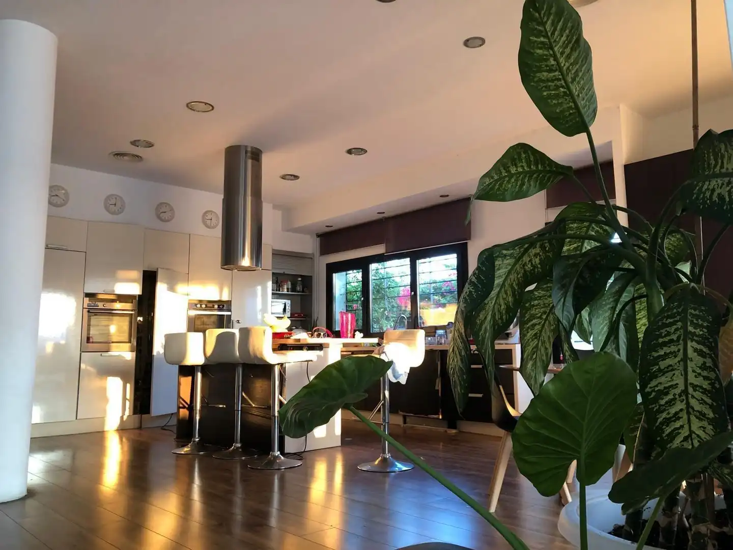Küche von Haus oder Chalet zum Verkauf in Algeciras mit Klimaanlage, Heizung und Privatgarten